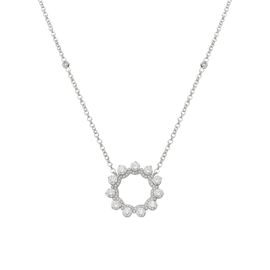 Necklace G12015/10W-W Lenti & Villasco